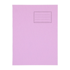A4+ Exercise Book 80 Page, 10mm Squared, Purple - Pack of 50